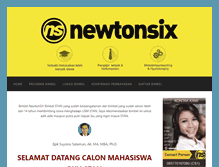 Tablet Screenshot of newtonsix.com